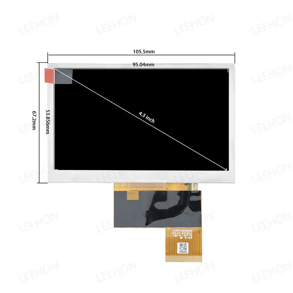 AT043TN25 V.2-Dimensions